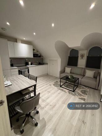 Open Plan Living Room, Kitchen