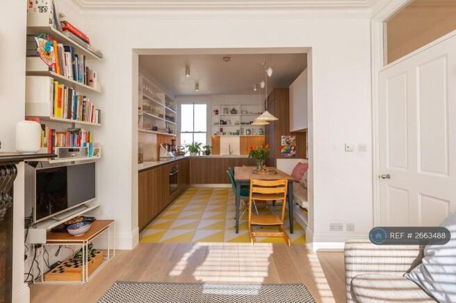 Living Room Looking Through To Kitchen