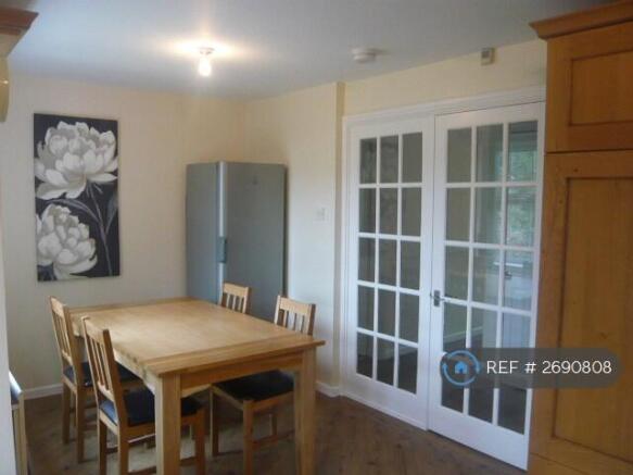 Spacious Kitchen With Dining Area