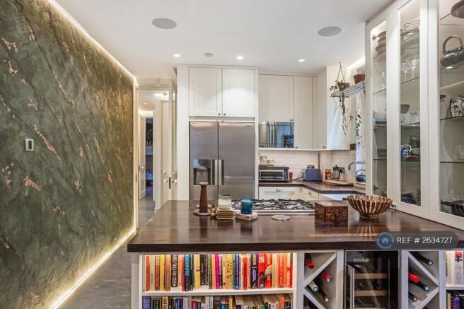 Kitchen With "Feature Wall"