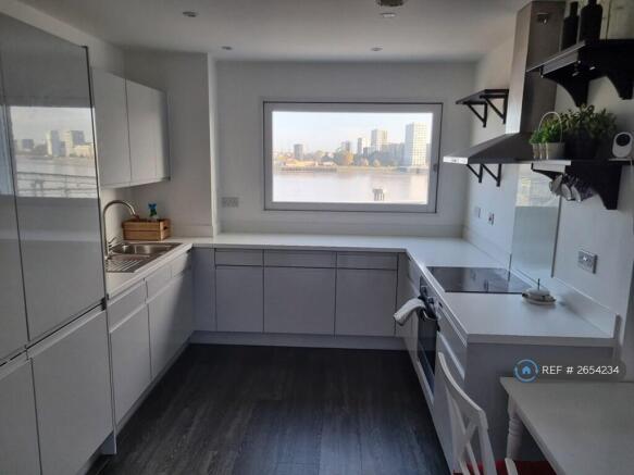 Kitchen With River View