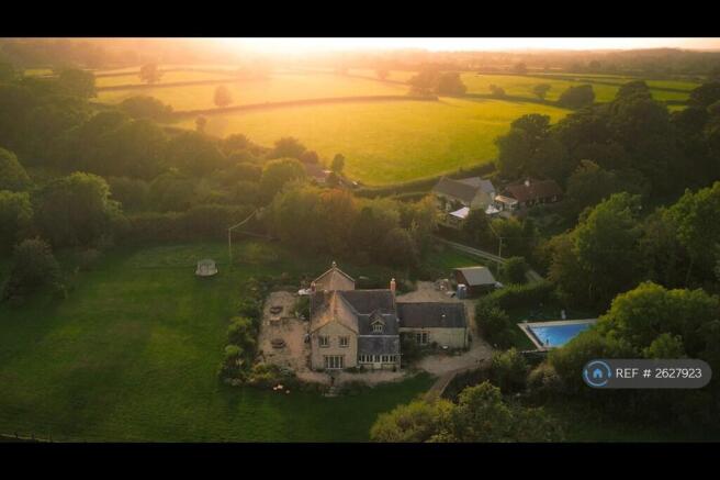 Areal View Of Heneford Mill