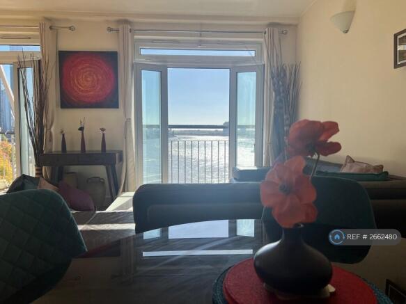 River View From Dining And Kitchen