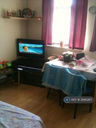 Living Room Within Kitchen Area