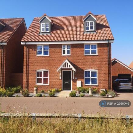 Front View Of 5 Bed Detached House