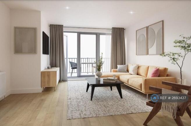 Artist's Impression Of a Furnished Living Room