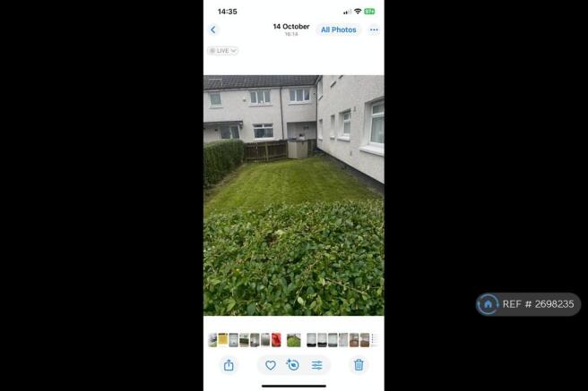 Private Front Garden.