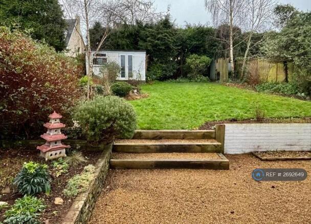 Back Garden With Office