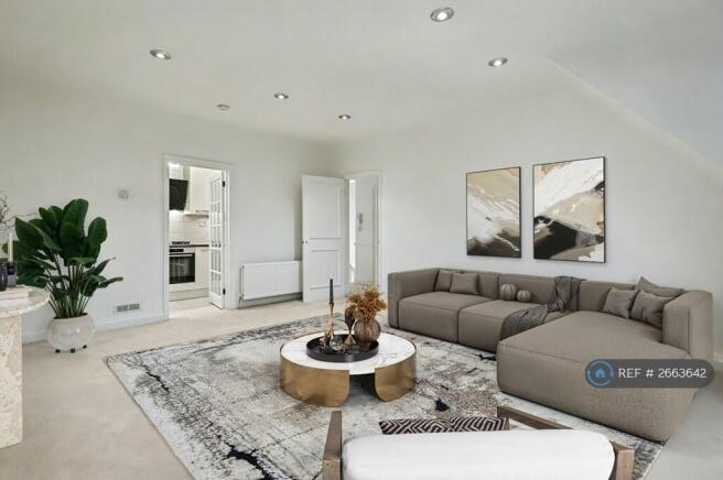 Living Room And Kitchen