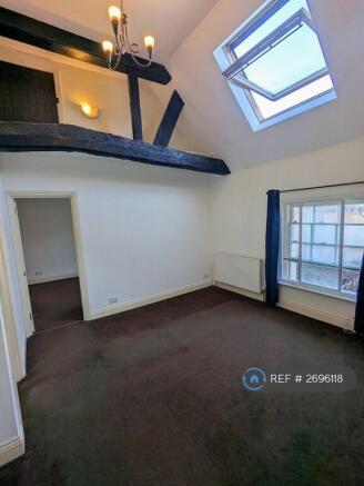 Living Room With Skylight