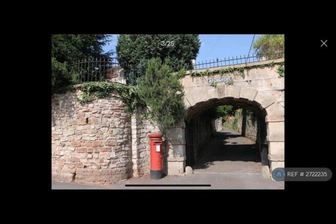 Entrance To Lane From Main Road.