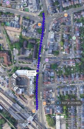 3 Mins To East Finchley 