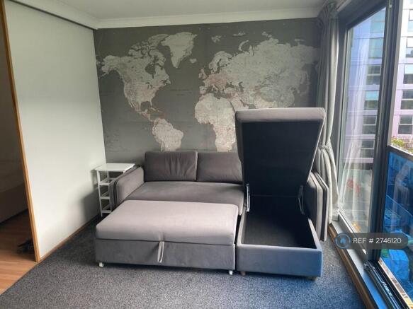 Ottoman Storage Under New Sofa Bed