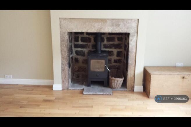 Log Burner In Sitting Room - 4.6 x 4.52m