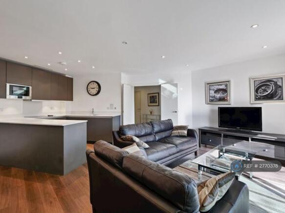 Living Room And Kitchen