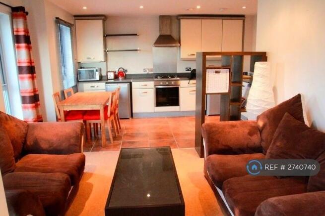 Living Room And Kitchen