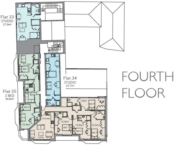 Fourth floor
