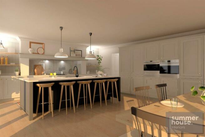 Kitchen/Dining Room CGI