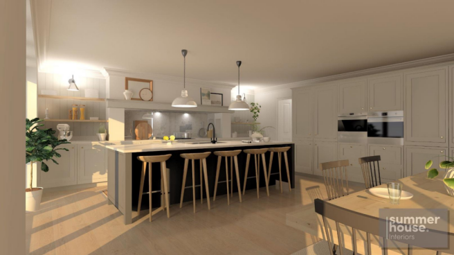 Kitchen/Dining Room CGI