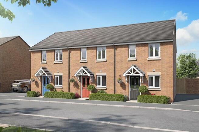 Artist's impression of a 2 bedroom Canford home