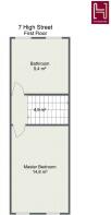 Floorplan letterhead - 7 High Street - First Floor