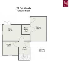 Floorplan letterhead - 21 Brickfields - Ground Flo