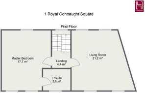 Floorplan letterhead - 1 Royal Connaught Square - 