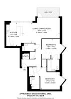 Floorplan area for info only, not for Â£/sq. ft valuation