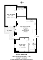 Floorplan area for info only, not for £/sq. ft valuation