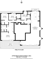 Floorplan area for info only, not for £/sq. ft valuation