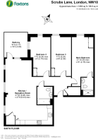 Floorplan area for info only, not for £/sq. ft valuation