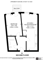 Floorplan area for info only, not for £/sq. ft valuation