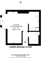 Floorplan area for info only, not for £/sq. ft valuation