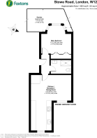 Floorplan area for info only, not for £/sq. ft valuation