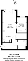 Floorplan area for info only, not for £/sq. ft valuation