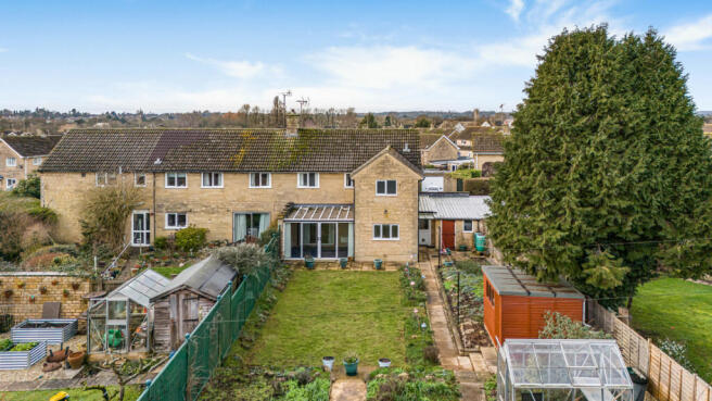Elevated Rear Garden
