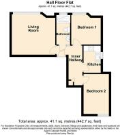 Flat 4, Bouverie Mansions, Victoria Quadrant Floor