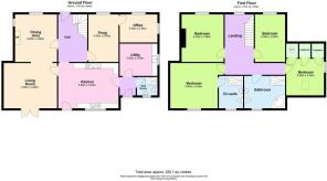 floorplan Willow Farm, Blankney Dale, Woodhall Spa