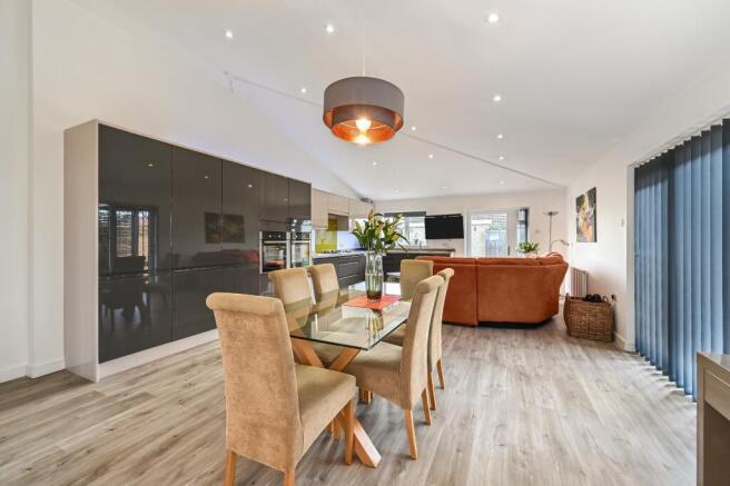 KITCHEN/LIVING/DINING ROOM