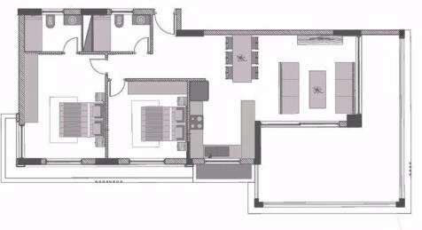 2 Bed Plans Type A