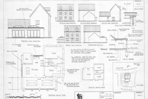 Block Plan, Existing and Proposed Plans and Elevat