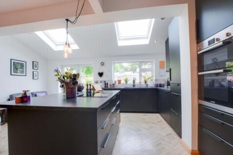 Open Plan Fitted Living Dining Kitchen