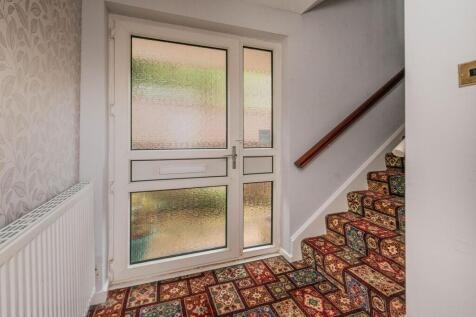 Entrance porch hallway and landing