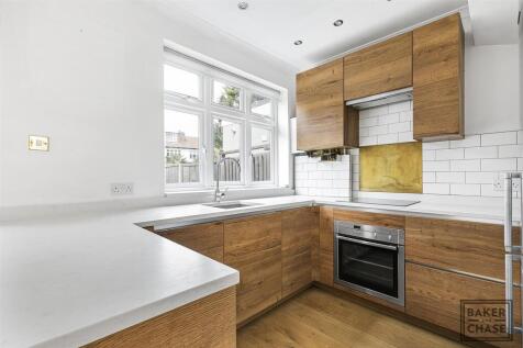 Open plan lounge and kitchen