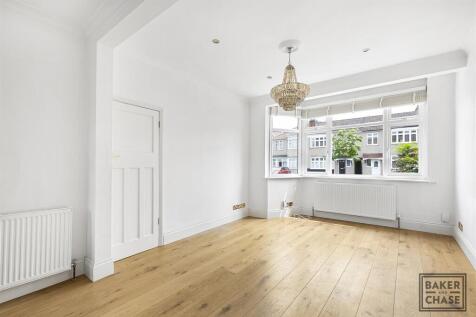 Open plan lounge and kitchen