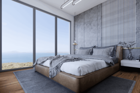 3D of bedroom views