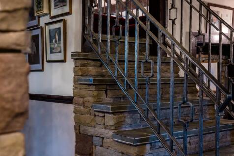 Iron staircase