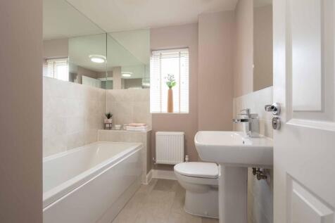 Morpeth internal bathroom, barratt homes, orchard green, kingsbrook
