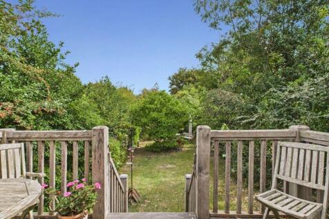 Decked area to garden