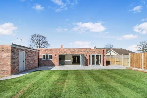 Rear of property
